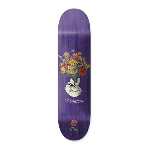 Primitive Desarmo Rebirth Purple Skateboard Deck - 8.0