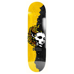 Opera Kieran Woolley Fire EX7 Black / Yellow Skateboard Deck - 9.0"