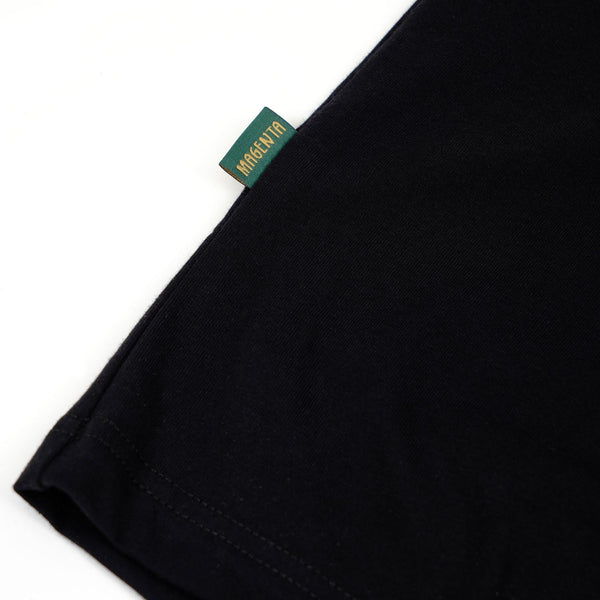 Magenta Plaisir Tee Black - Skatewarehouse.co.uk
