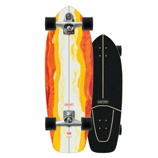 Carver Firefly - C7 Surfskate Cruiser Skateboard - 9.875