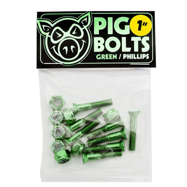 Pig Wheels Anodized Green 1