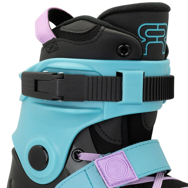 FR Junior V2 Adjustable In-Line Skates - Luminous Black Pearl