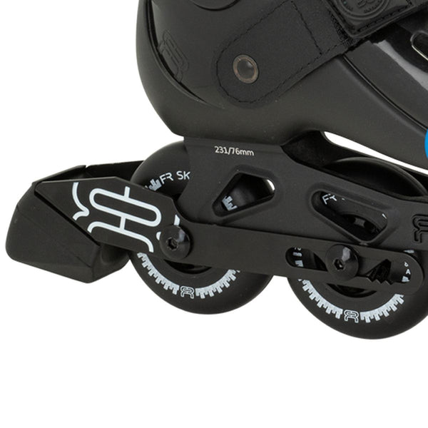 FR Junior V2 Adjustable In-Line Skates - Black