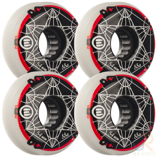 Eulogy Wheels - Metatron Cube (Set of 4 Wheels) - 54Mm/88A - Skatewarehouse.co.uk