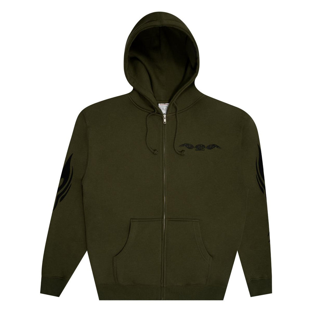 Origin Zip Hoodie (Sage)
