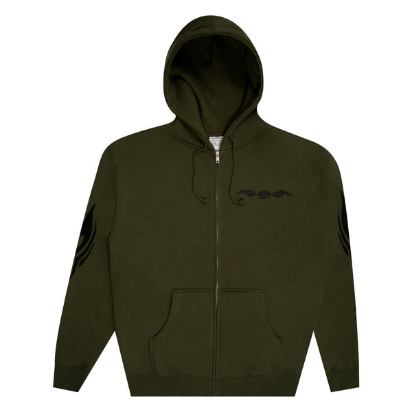Origin Zip Hoodie (Sage)