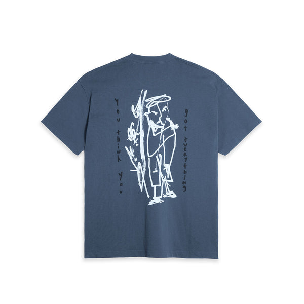 Polar Skate Co Tee | Got Everything (Grey Blue) - M