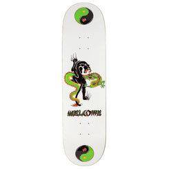 Welcome Skateboards Opps on Popsicle (White) Skateboard Deck - 8.5"
