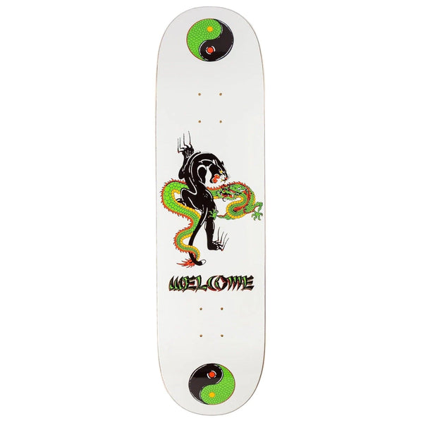 Welcome Skateboards Opps on Popsicle (White) Skateboard Deck - 8.5