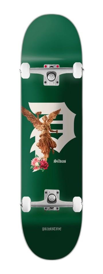 Primitive Silvas Victory Green x Venom Custom Complete Skateboard - 8.375