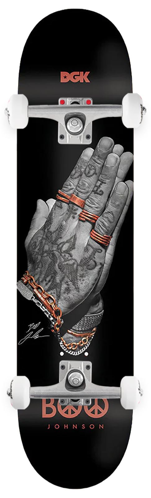 DGK Boo Johnson 'Desert Prayers' x Venom Custom Complete Skateboard - 8.25