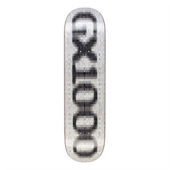 GX1000 OG Logo Blur (White) Skateboard Deck - 8.25"
