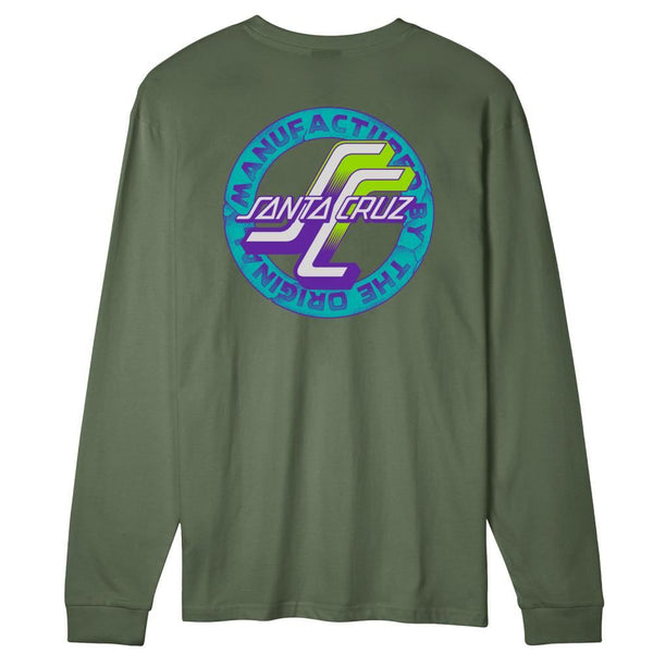 Santa Cruz Longsleeve T-Shirt MFG OGSC L/S T-Shirt - Sage - Skatewarehouse.co.uk