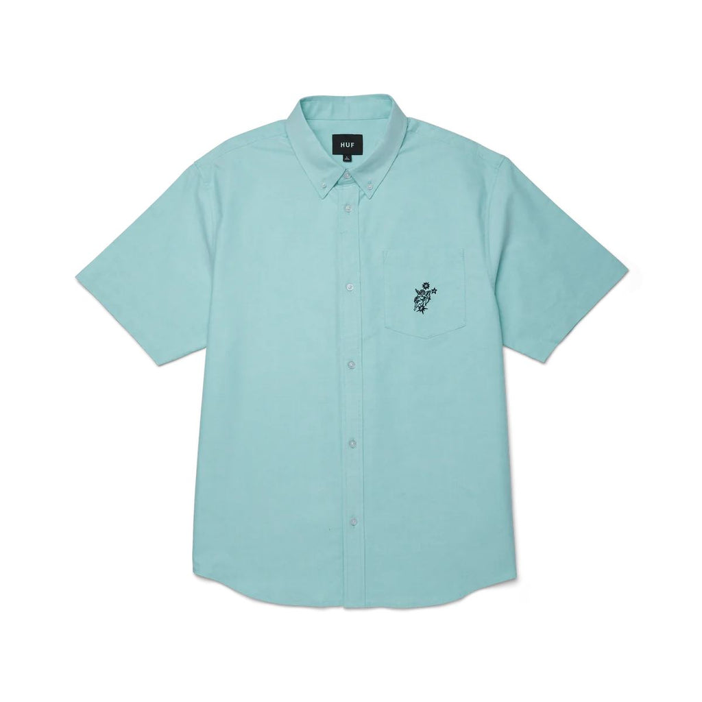 Icarus S / S Oxford Shirt (Diffused Jade)