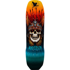 Powell-Peralta Andy Anderson Heron Skull *FLIGHT Shape Skateboard Deck - 8.45"