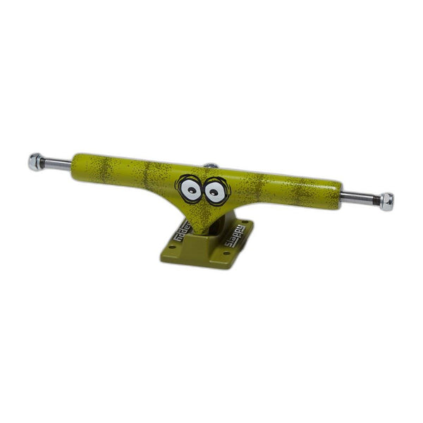 Slappy ST1 Hollow Pickle Green Skateboard Trucks - 10.5