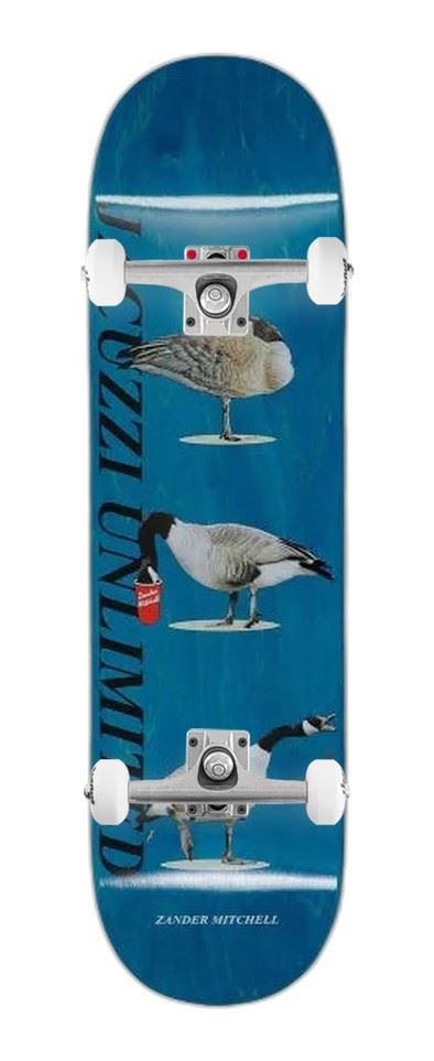 Jacuzzi Unlimited Zander Mitchell Geese EX7 Teal x Venom Custom Complete Skateboard - 8.25