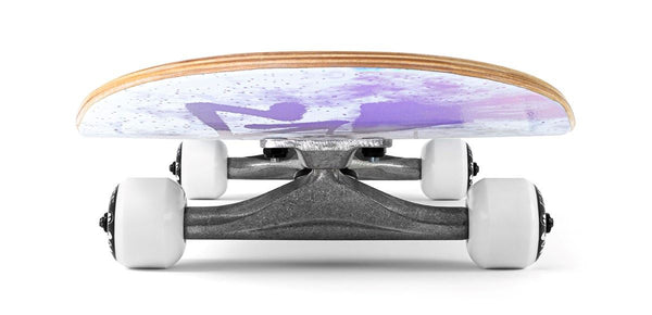 Enuff Skully Hologram White Complete Skateboard - 7.25