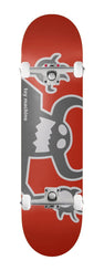 Toy Machine Original Monster Red / Grey (Summer '26) x Venom Custom Complete Skateboard - 8.25"