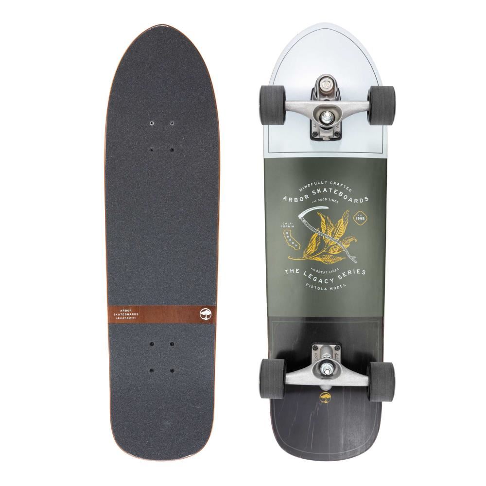 Arbor Surfskate C7 Legacy Pistola Complete Cruiser - 33.5" - Skatewarehouse.co.uk