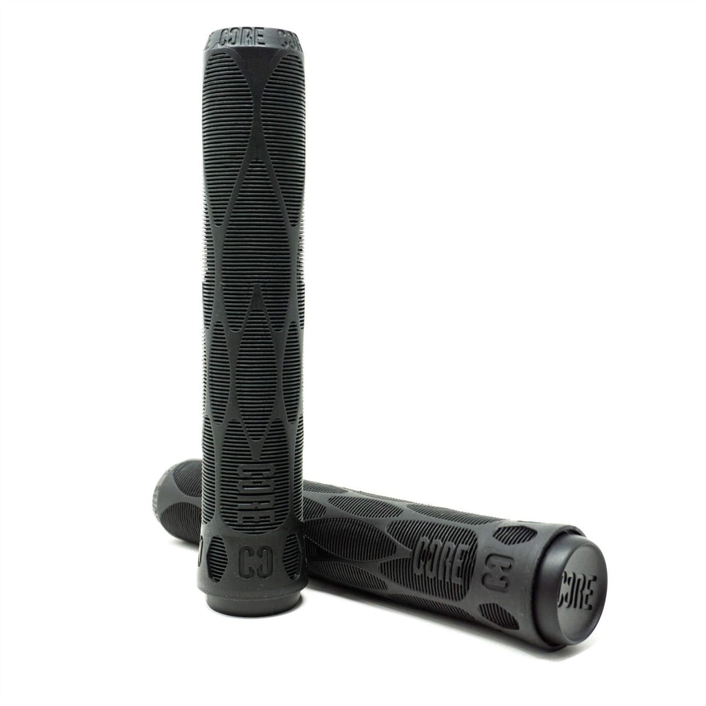 CORE Pro Handlebar Grips, Soft 170mm - Black - Skatewarehouse.co.uk