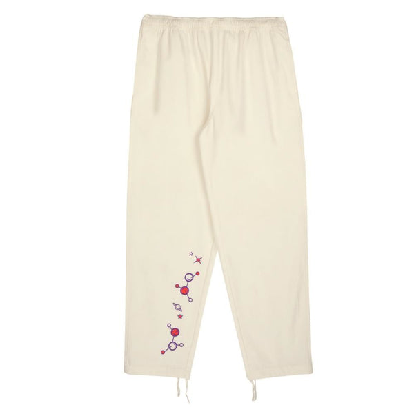 Santa Cruz Pant Knibbs Minds Eye Pant - Optic White - Skatewarehouse.co.uk