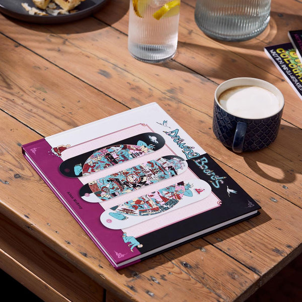 Drawing Boards The Book Skateboard Deck