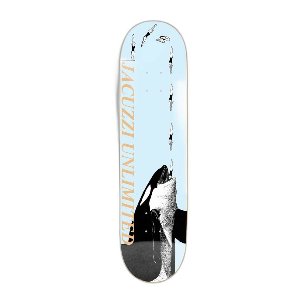 Jacuzzi Unlimited Jake Yanko High Dive EX7 Light Blue Skateboard Deck - 8.25"