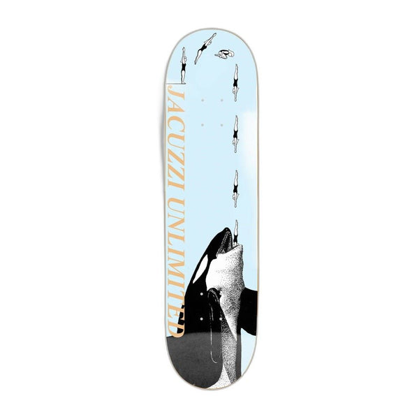 Jacuzzi Unlimited Jake Yanko High Dive EX7 Light Blue Skateboard Deck - 8.25