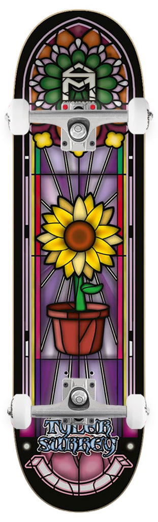 Sk8Mafia Stained Glass Surrey Sk8mafia x Venom Custom Complete Skateboard - 8.25"
