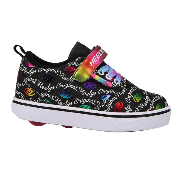 Heelys X2 Pro 20 X2 - Black / White / Rainbow - Skatewarehouse.co.uk