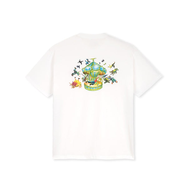 Lurpiv Carousel Tee (White) - S