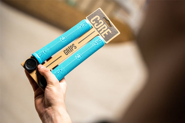 CORE Skinny Boy Handlebar Grips Soft 170mm – Teal - Skatewarehouse.co.uk