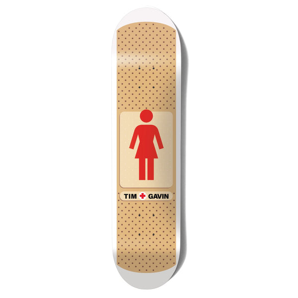 Girl Bandaid Tim Gavin Re-issue Twin Skateboard Deck - 8.5
