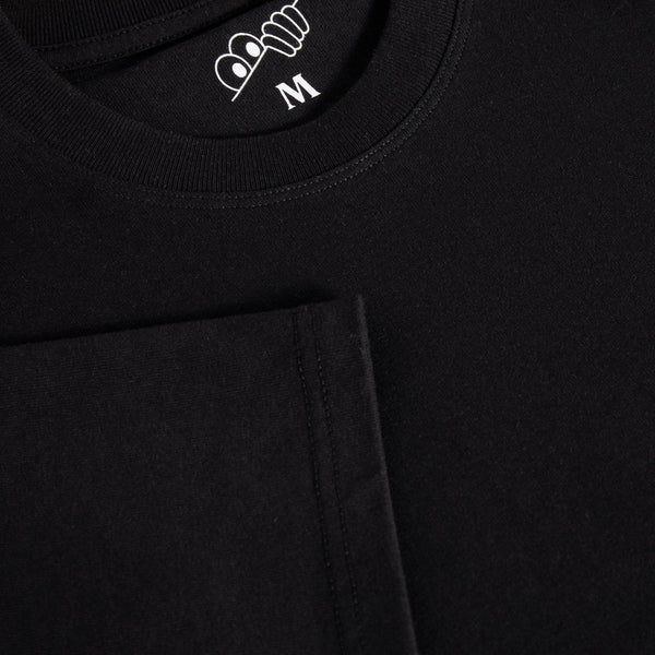 Last Resort AB Eurostyle SS Tee (Black / White) - S