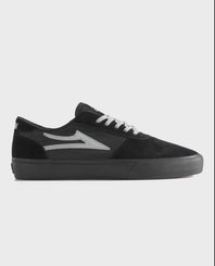 Lakai Manchester Skate Shoes - Black - Skatewarehouse.co.uk
