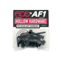 Ace Skateboard Trucks AF1 HOLLOW Bolts w/ Grippers Allen 1 1/4" - Skatewarehouse.co.uk