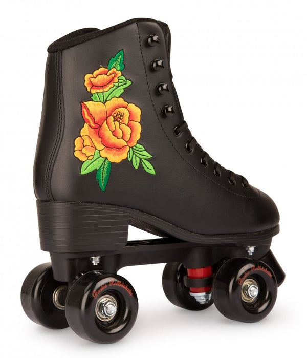 Rookie Quad Skate Rollerskates Rosa - Black