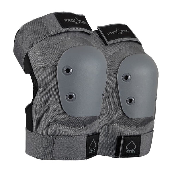 Pro-Tec Pads Street Adult 3-PK Pad Set Open - Grey - Skatewarehouse.co.uk