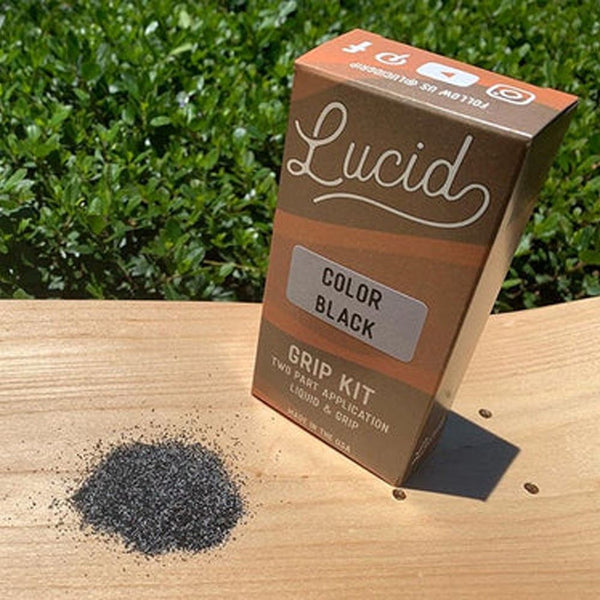 Lucid Grip - Colour - Black Skateboard Grip Tape
