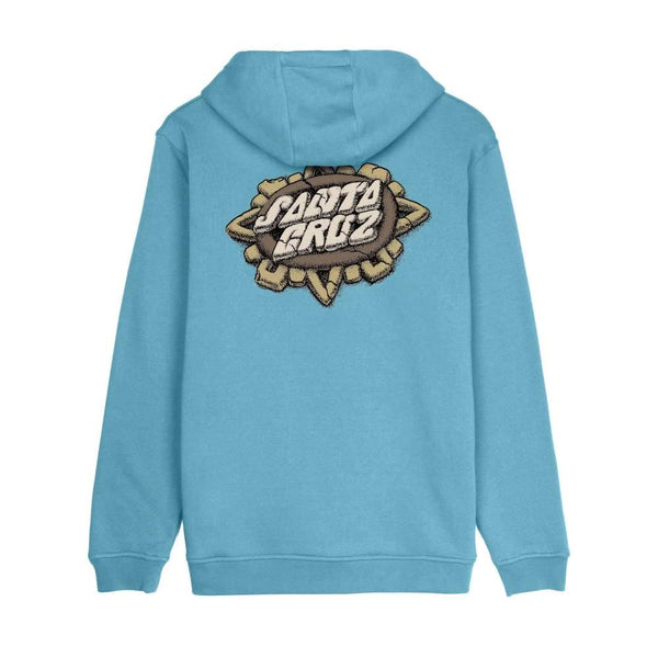 Santa Cruz Hood Aztec Dot Hood - Norse Blue - Skatewarehouse.co.uk
