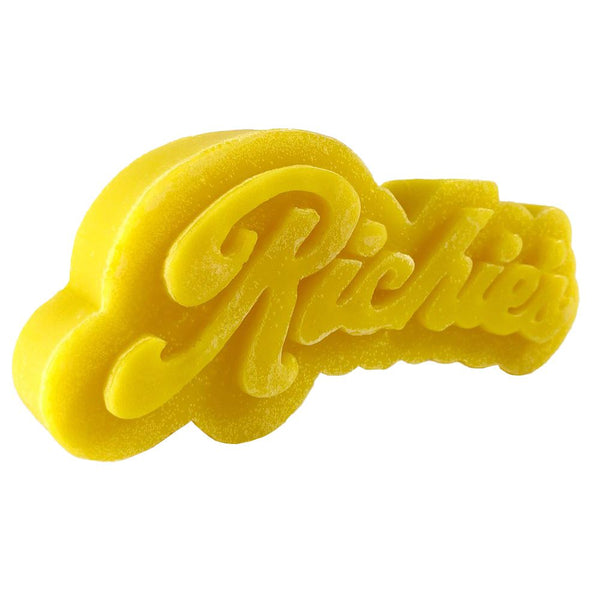 Richie's Signature Skateboard Wax Yellow - Skatewarehouse.co.uk