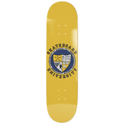 World Industries Skateboard University EX7 Popsicle Yellow Skateboard Deck - 8.25"