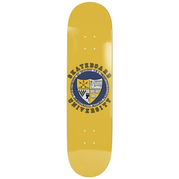World Industries Skateboard University EX7 Popsicle Yellow Skateboard Deck - 8.25