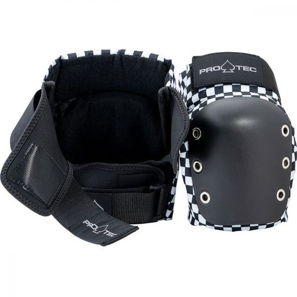 Pro-Tec Pads Street Gear Junior 3 Pack Open - Checker - Skatewarehouse.co.uk