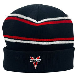 Heritage Beanie (Blk/Rd/Wh) - O/S