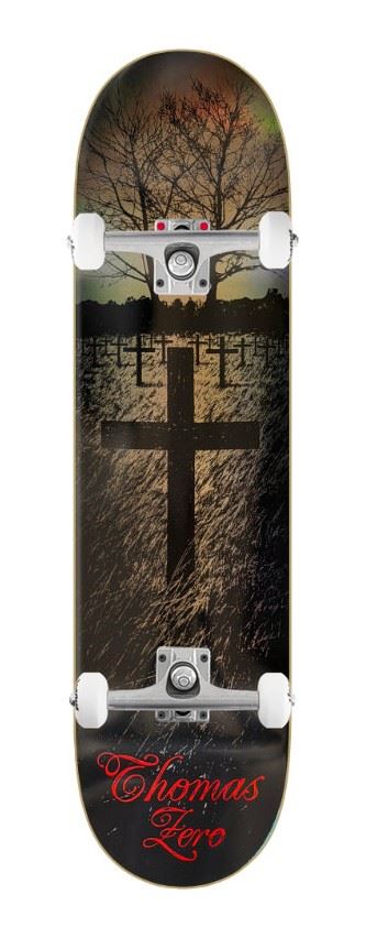 Zero Life and Death Jamie Thomas x Venom Custom Complete Skateboard - 8.25
