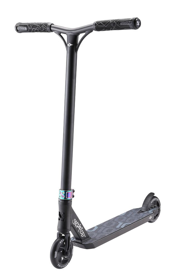 Sacrifice Flyte 100 V2 Black/Neo Complete Scooter - Skatewarehouse.co.uk