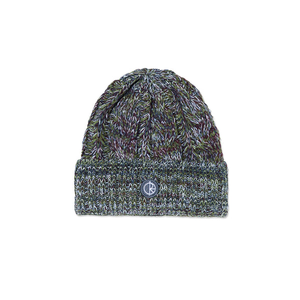 Braid Beanie (Green) - One Size