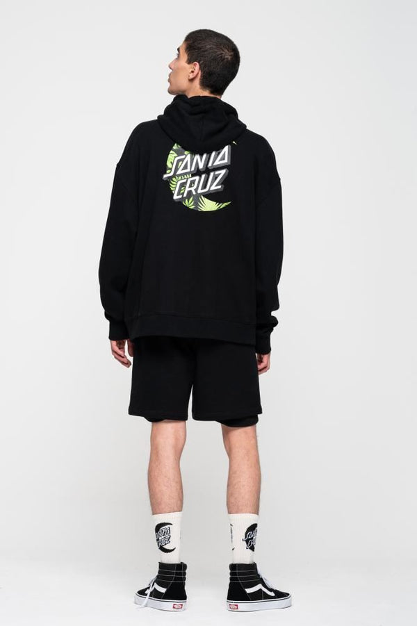 Santa Cruz Hood Cabana Moon Dot Hood - Black - Skatewarehouse.co.uk